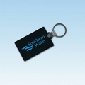 Recycled Tire Key Tags - (1 5/8" X 2 1/2")